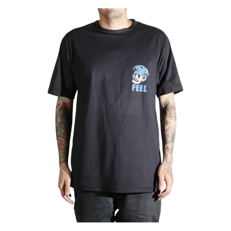 CAMISETA FEEL CERVEZA NEGRO