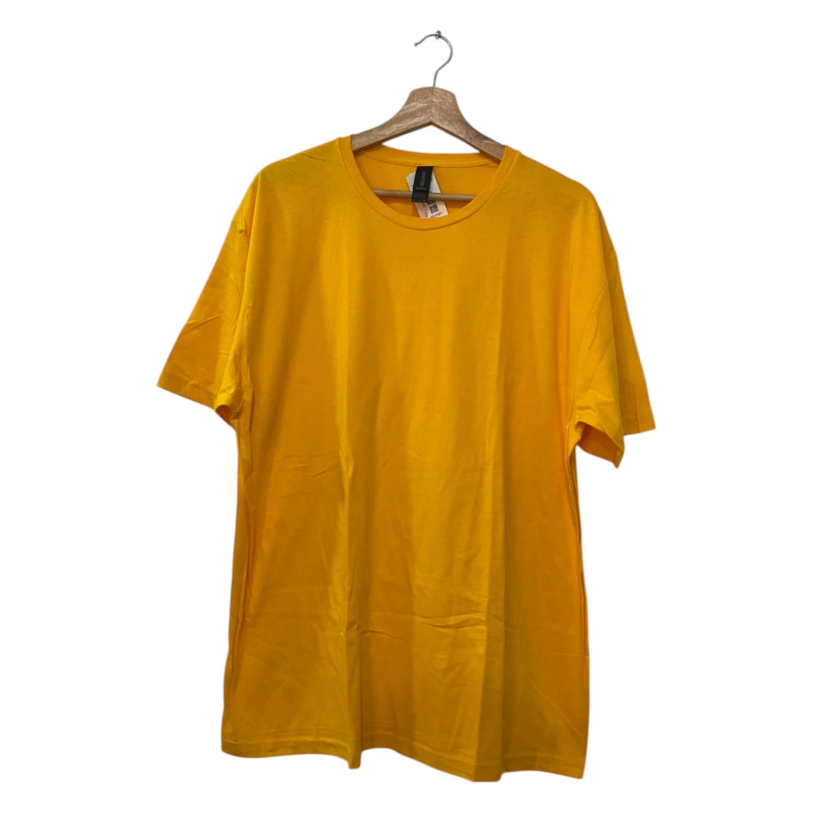 CAMISETA GILDAN BASICA AMARILLA