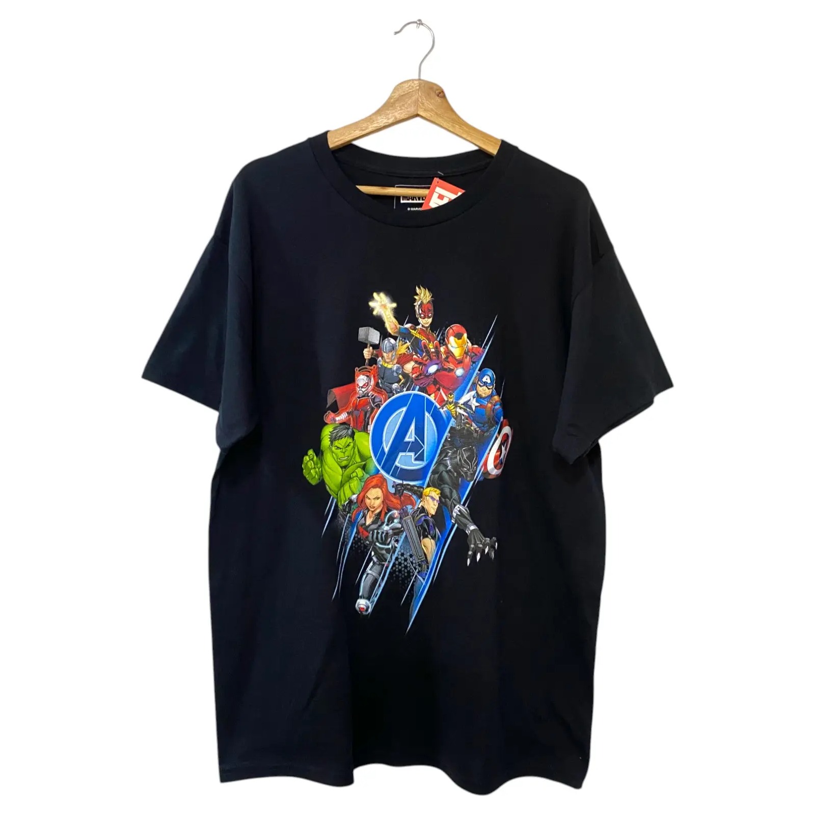 CAMISETA MARVEL AVENGERS MIX NEGRO  
