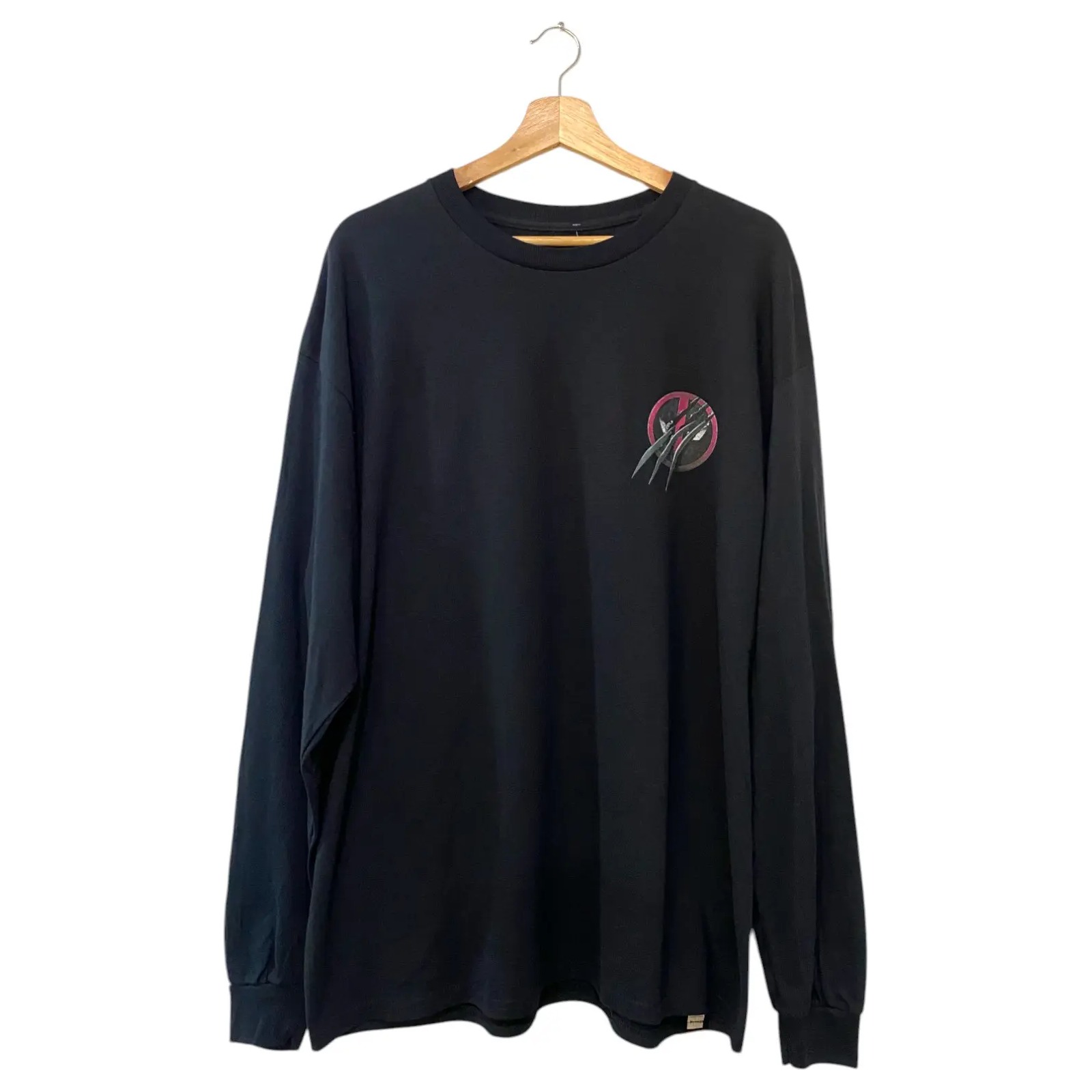 CAMISETA MARVEL DEADPOOL WOLVERIN NEGRO