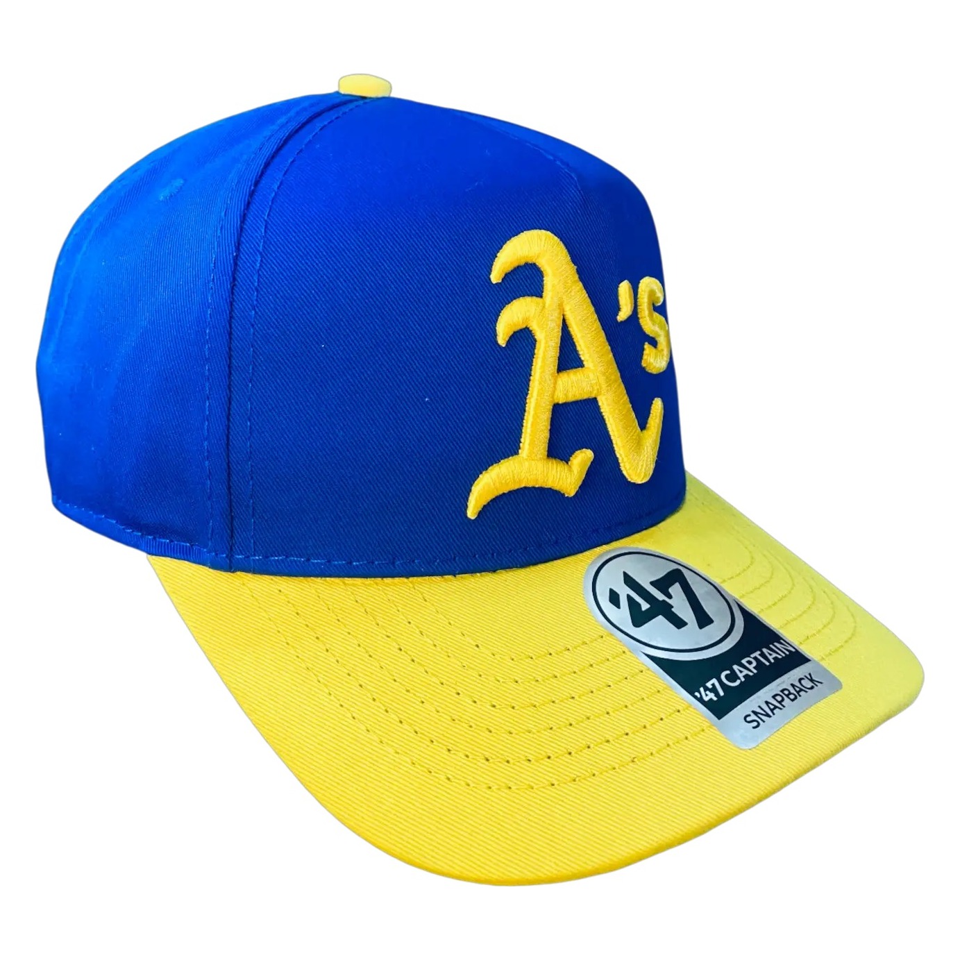 GORRA  ABIERTA 47 AZUL AMARILLO