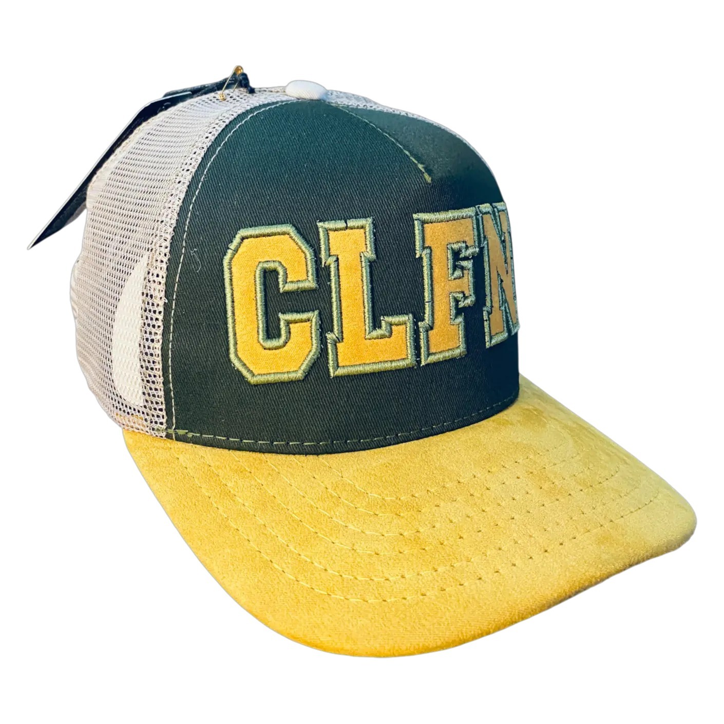 GORRA ABIERTA TRUCKER CALIFORNIA AMARILLO