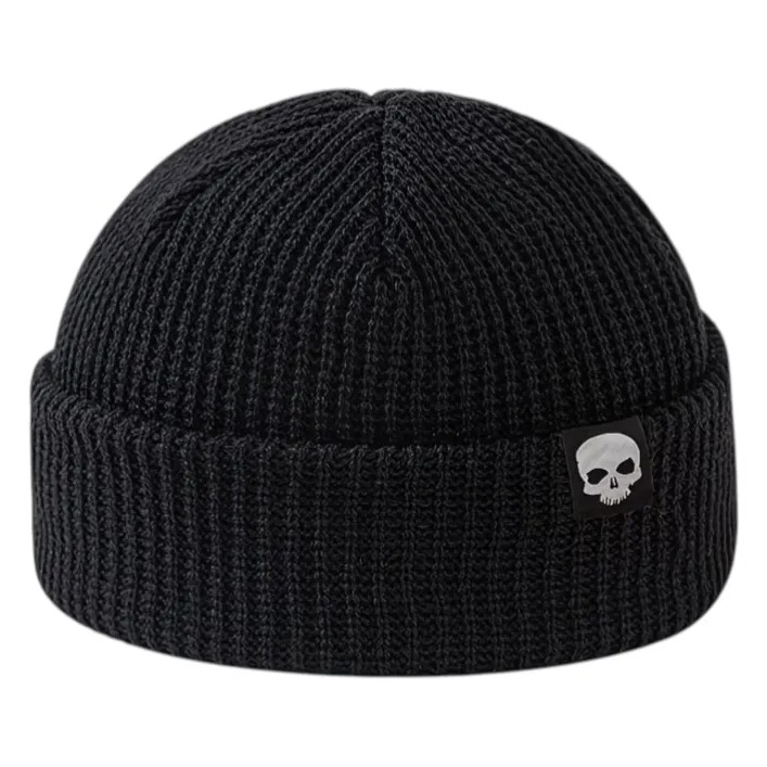 GORRO TEJIDO SKULL NEGRO