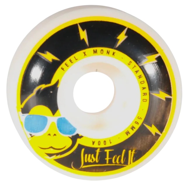 RUEDAS MONK STANDARD X FEEL 56MM  100A