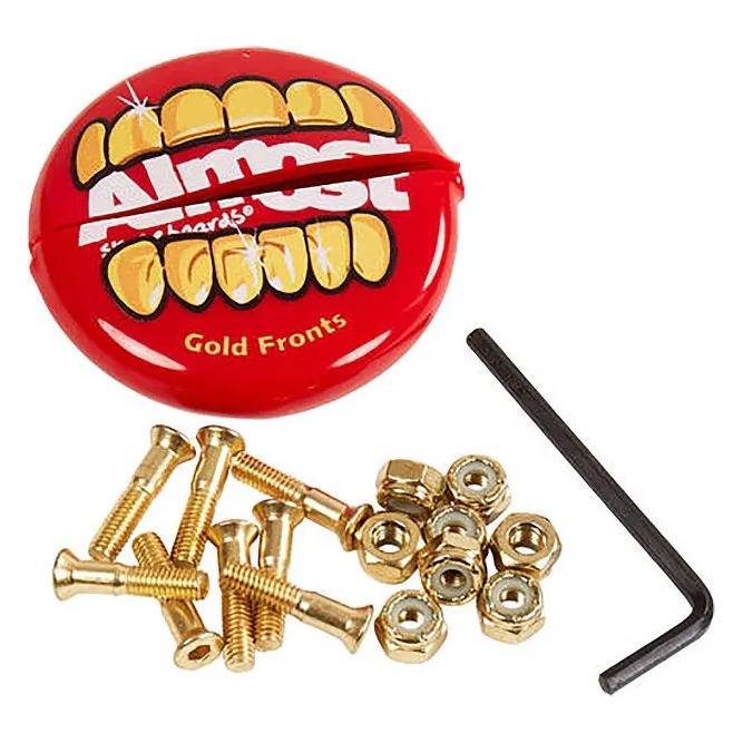 SHORTYS ALMOST NUTS GOLD BRISTOL 7/8"
