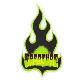 STICKER CREATURE LLAMA VERDE