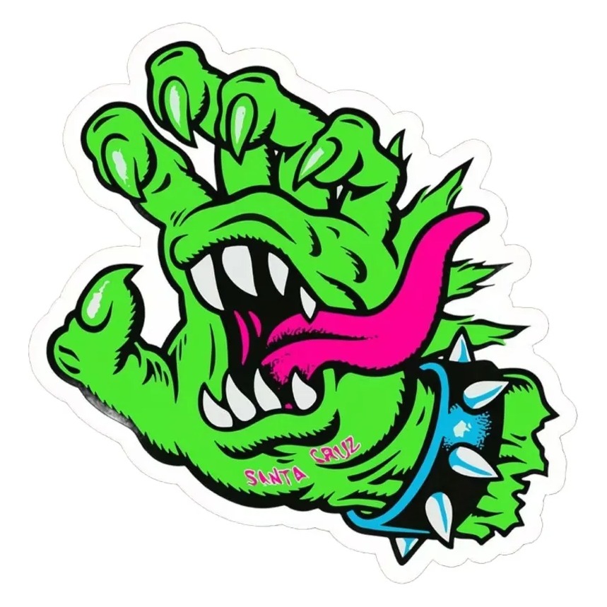 STICKER SANTA CRUZ MANO MONSTER