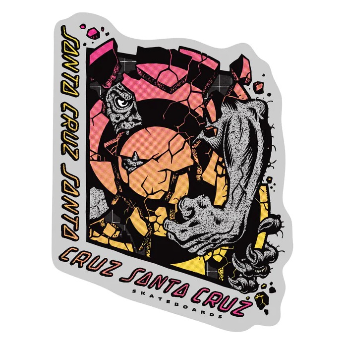 STICKER SANTA CRUZ TROLL DESTRUCCION