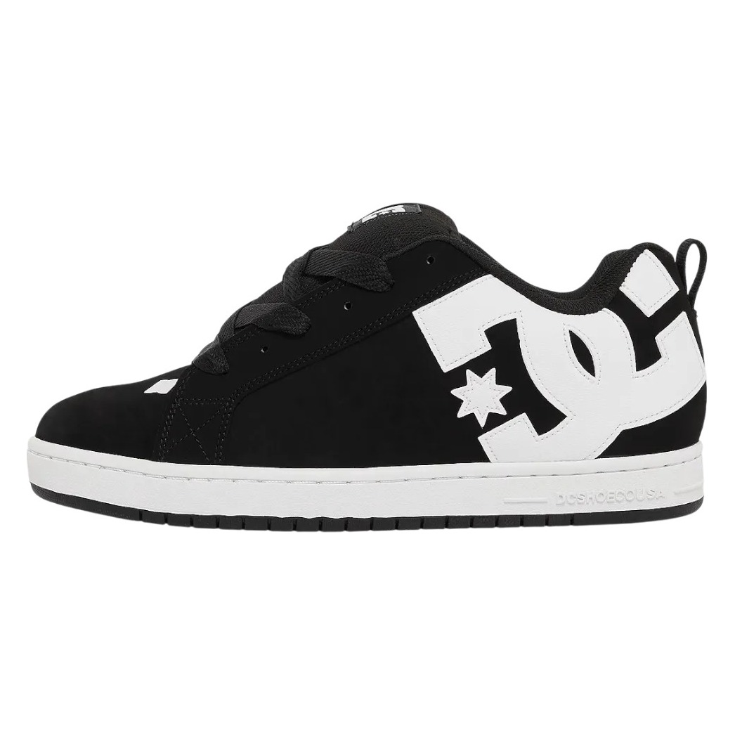 TENIS DC COURT GRAFFIK NEGRO/BLANCA