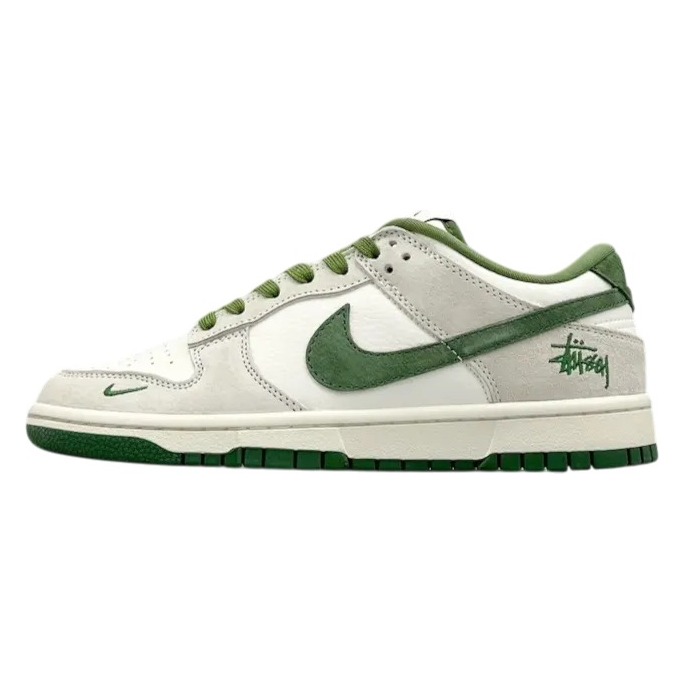TENIS NIKE DUNK LOW STUSSY VERDE