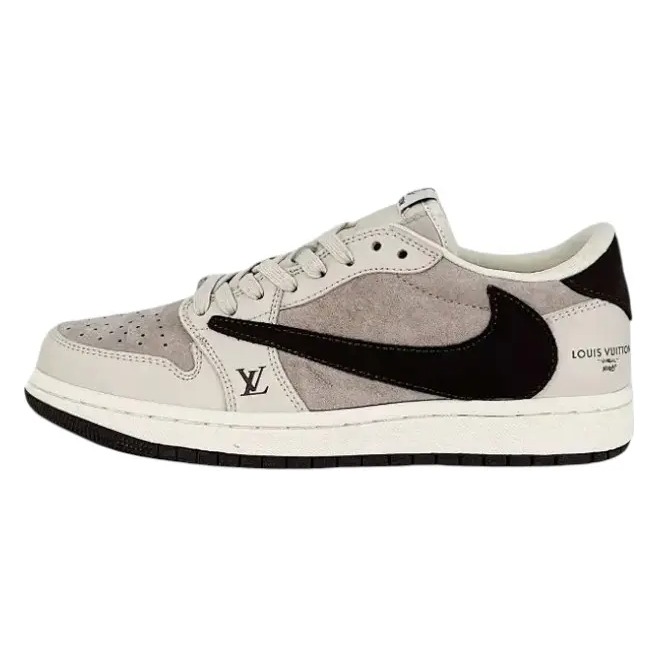 TENIS NIKE LOUIS VUITTON GRIS CAFE