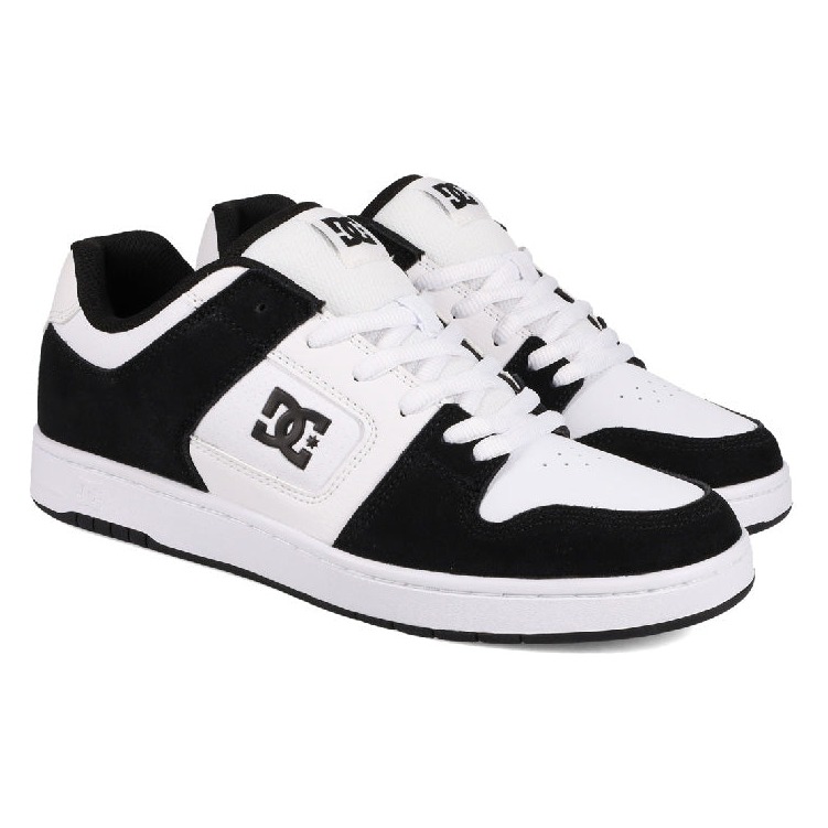 TENIS DC MANTECA 4 NEGRO/BLANCO 