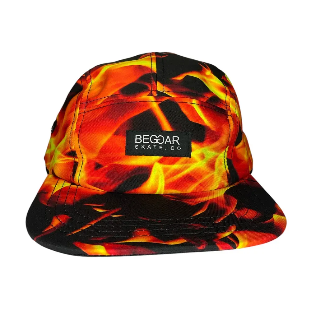 gorra-beggar-fuego-costal-de-anzuelos-skateshop-bogota-colombia-frente.webp