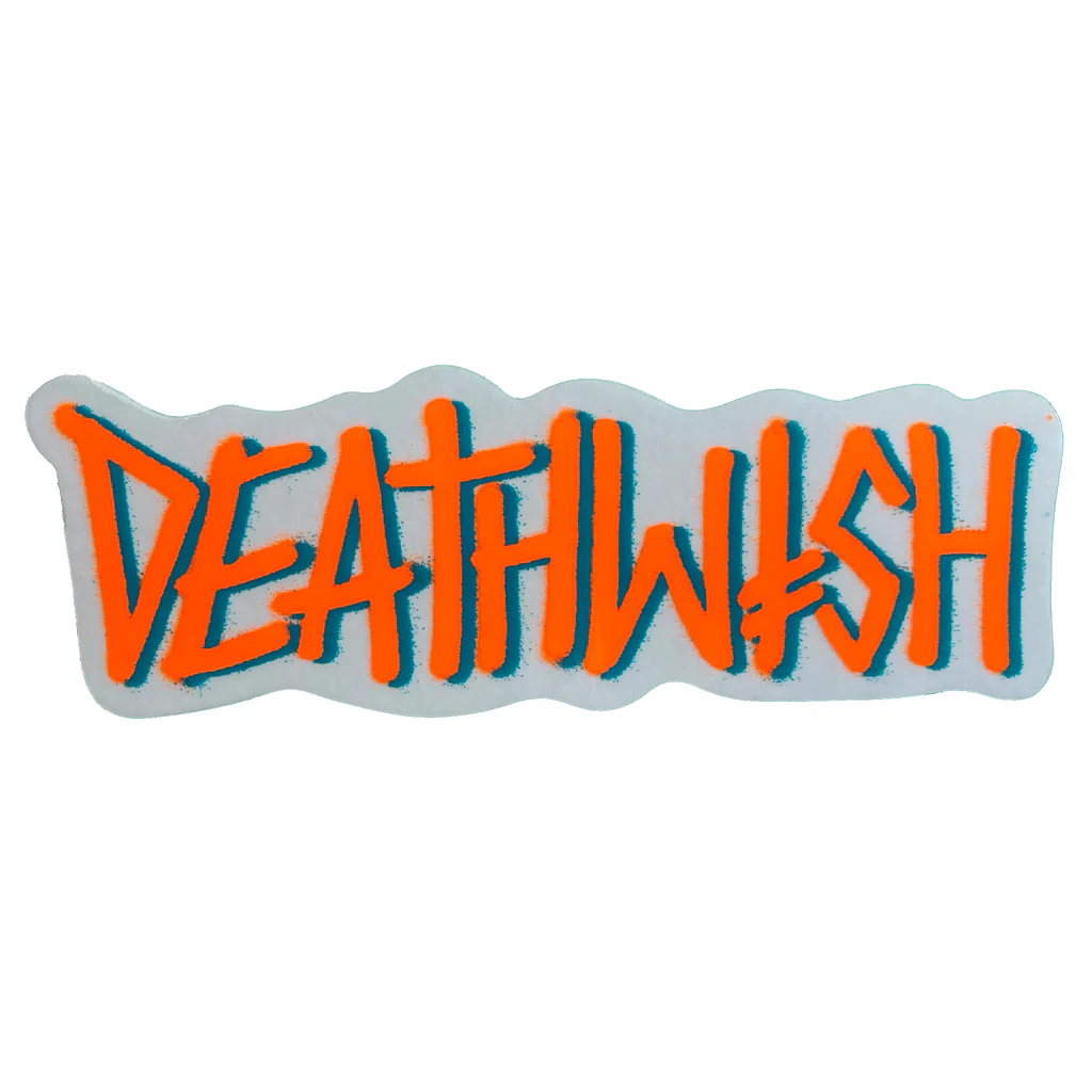 STICKER DEATHWISH NARANJA