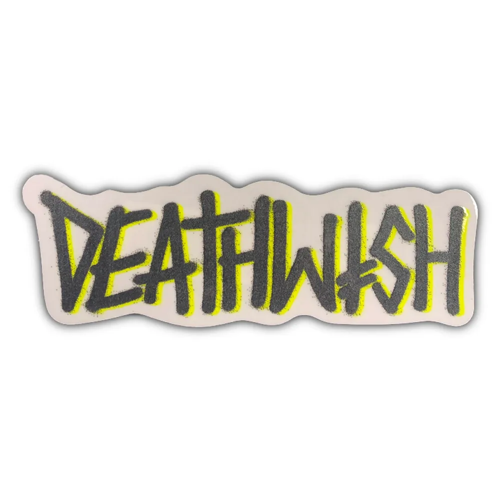 STICKER DEATHWISH PLATA
