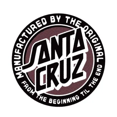 STICKER SANTA CRUZ MANUFACTURED