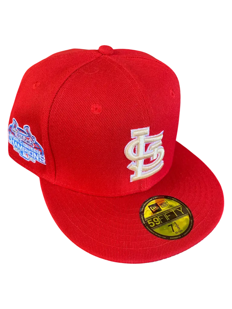 GORRA 7 3/8 NEW ERA LOUIS CARDINALS ROJO