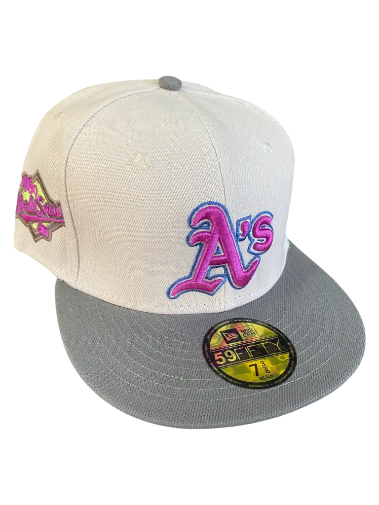 GORRA 7 3/8 NEW ERA OAKLAND ATHLETICS BEIGE