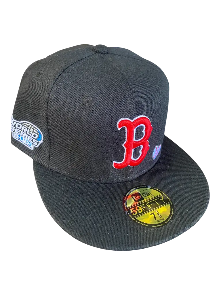 GORRA 7 3/8 NEW ERA BOSTON RED NEGRO