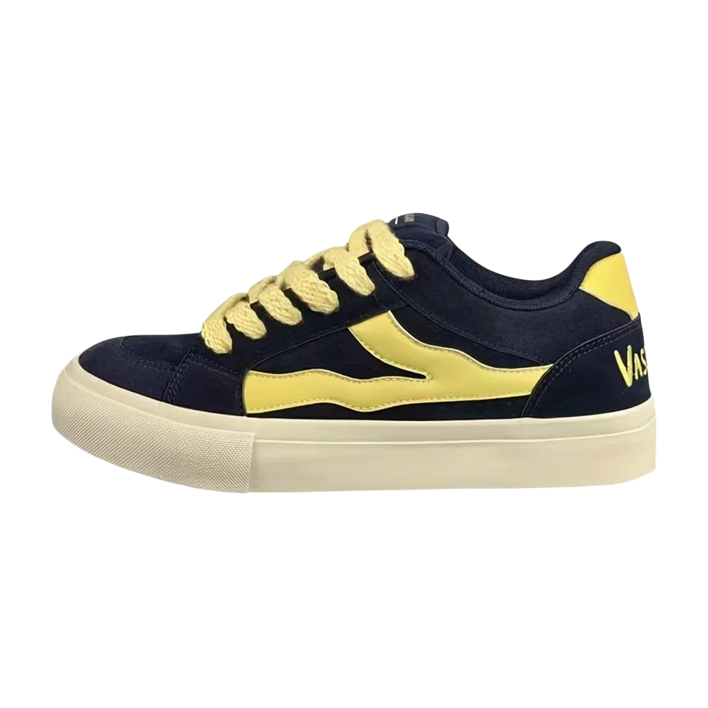 TENIS VASIBAEN  ASI AZUL AMARILLO 