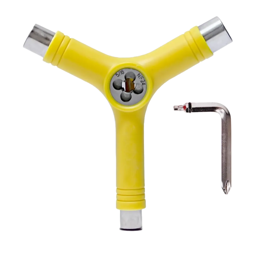 TOOL PARA SKATE TIPO Y AMARILLO
