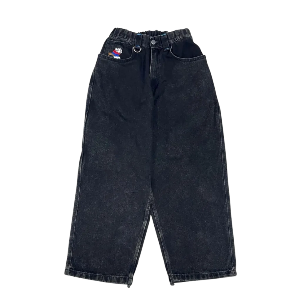 PANTALON BIGGIE BIG CDA STONE NEGRO (s)