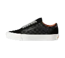 TENIS VANS PORTER CUADROS NEGRO/NARANJA