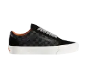 TENIS VANS PORTER CUADROS NEGRO/NARANJA