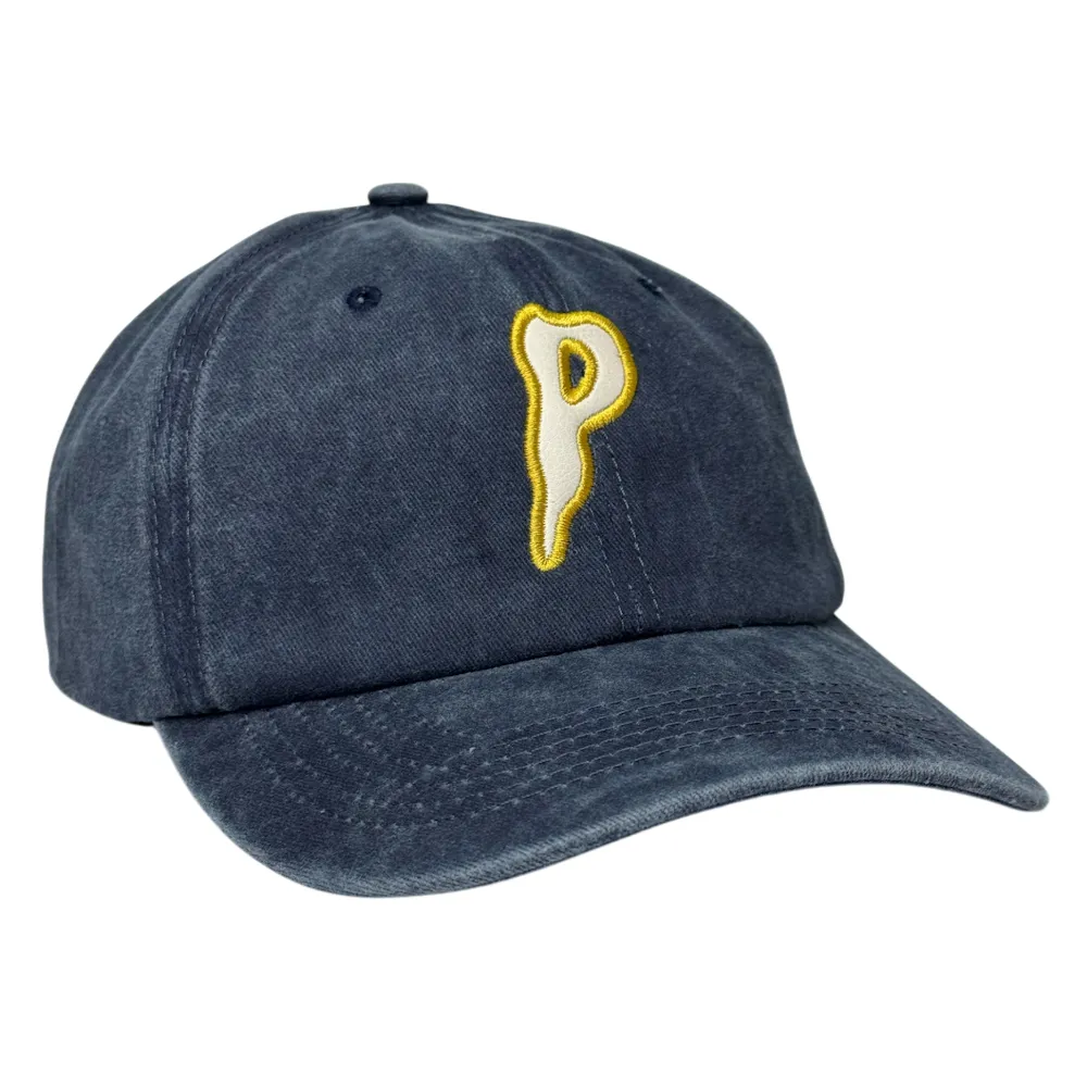 GORRA PENTADA TERROR PRELAVADO AZUL