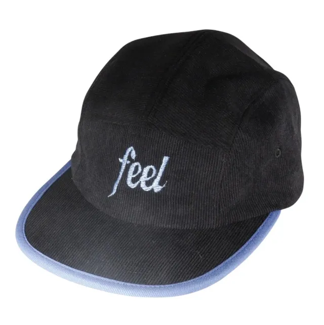 GORRA FEEL SCRIPT 5 PANEL NEGRO