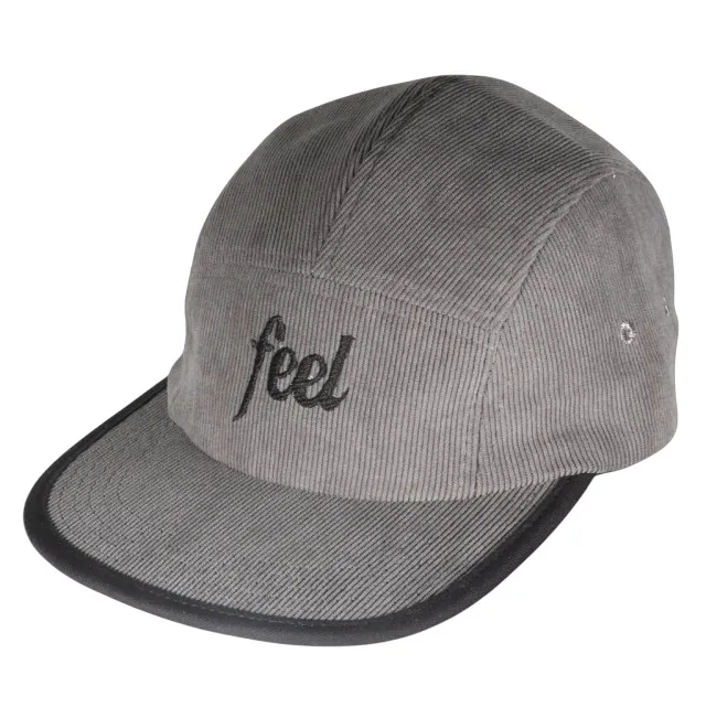GORRA FEEL SCRIPT 5 PANEL GRIS