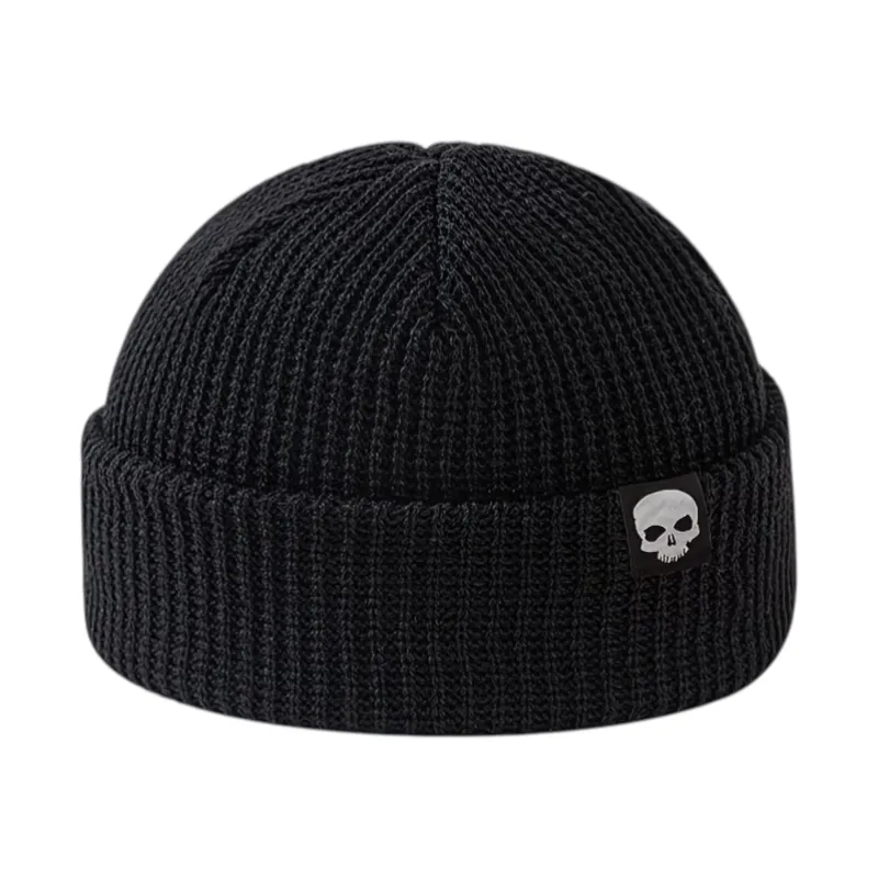 GORRO TEJIDO SKULL NEGRO