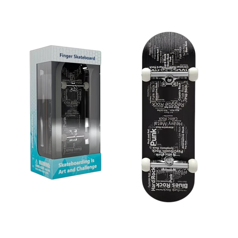 FINGER SKATEBOARD ROCK NEGRO