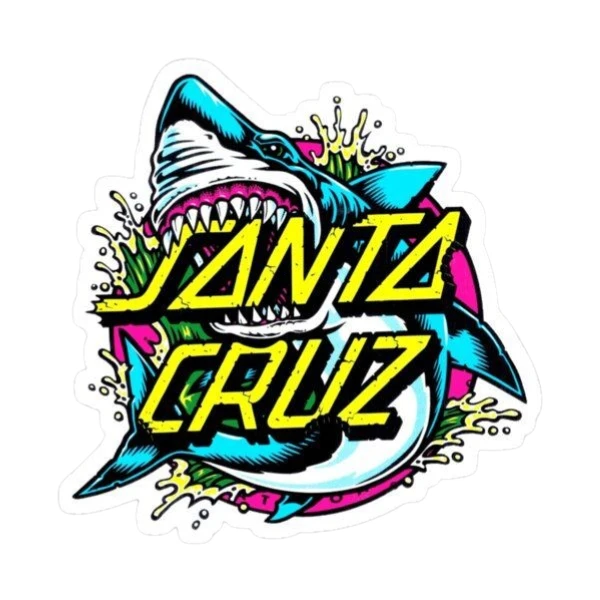 STICKER SANTA CRUZ TIBURON