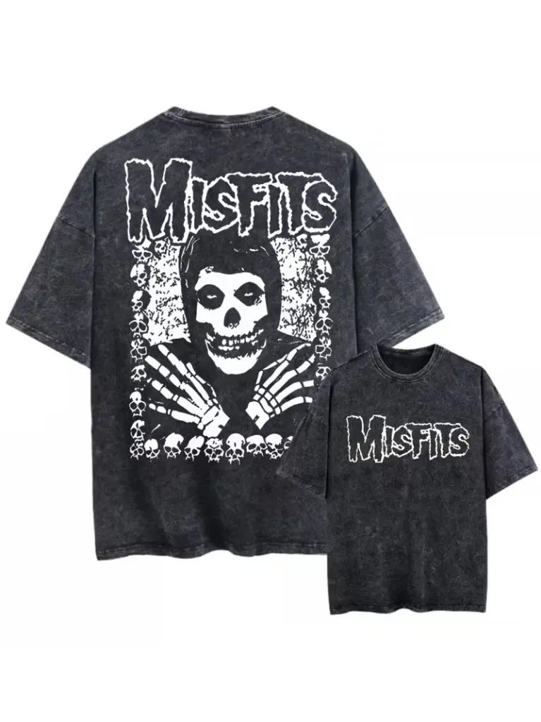 CAMISETA MISFITS NEGRO