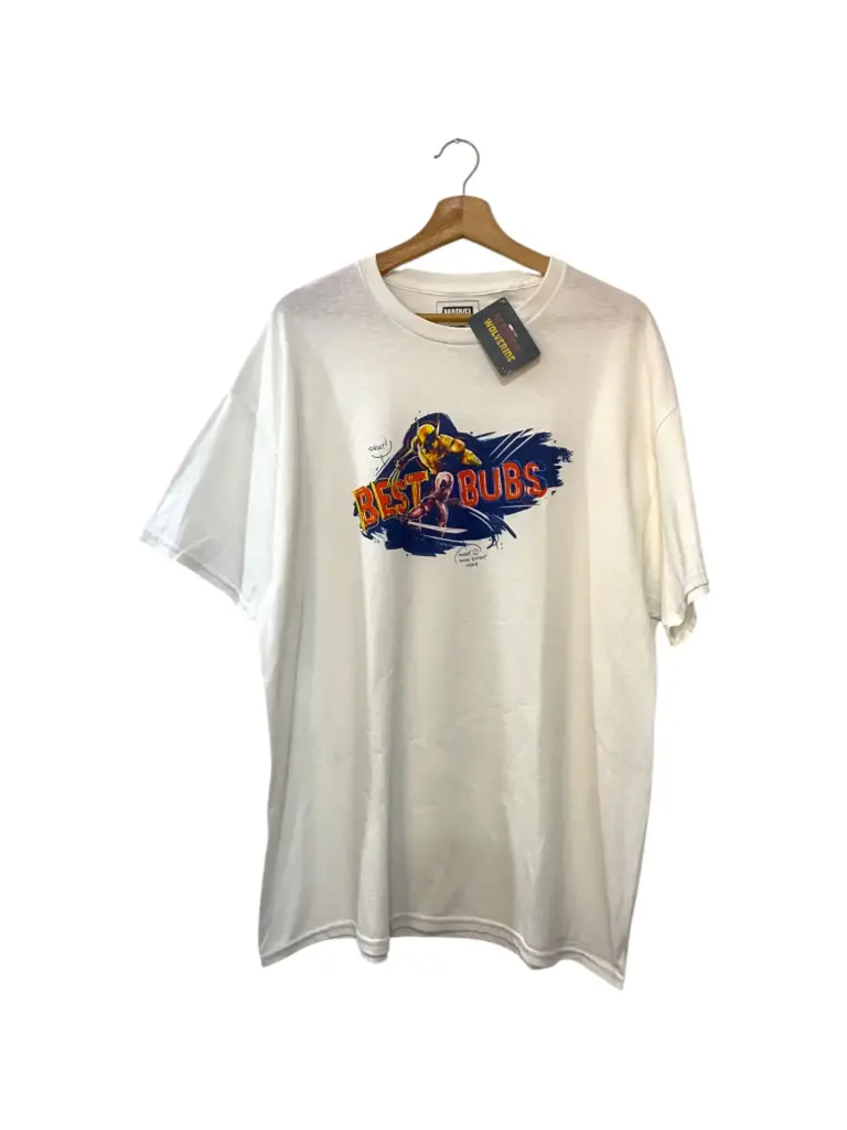 CAMISETA MARVEL BEST BUBS BLANCA 