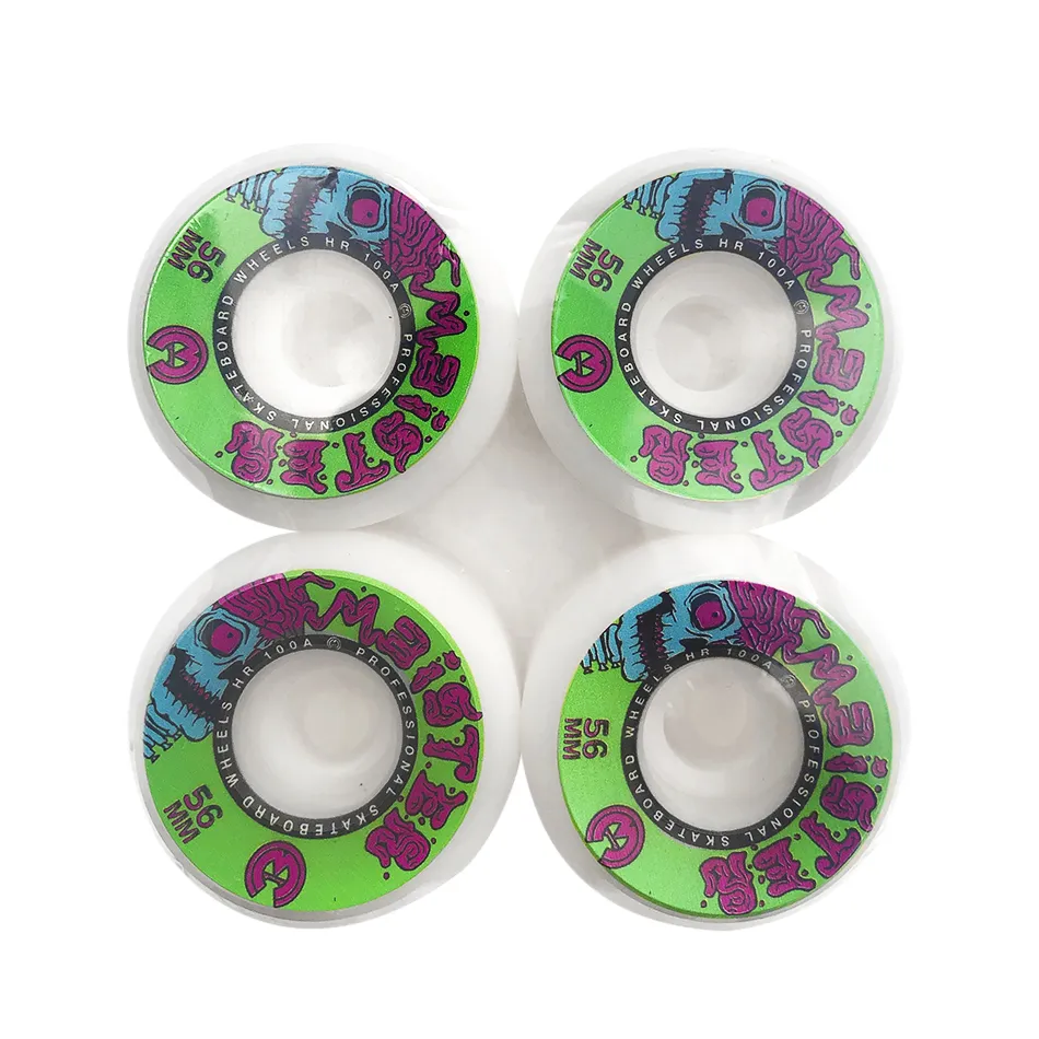 Ruedas Maister Green Blue White 56mm