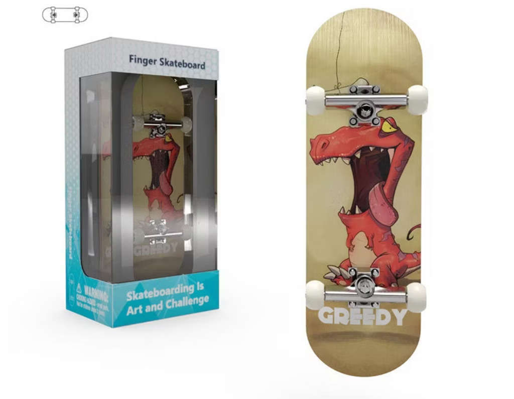 FINGER SKATEBOARD GREEDY