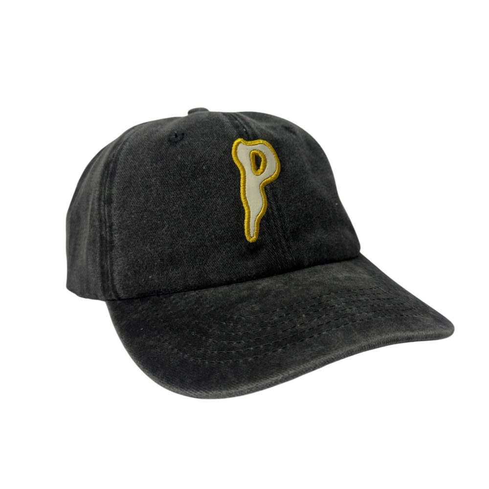 GORRA PENTADA TERROR PRELAVADO NEGRO 