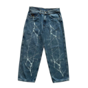 PANTALON COSTAL DE ANZUELOS BIGGIE BIG RAYO AZUL