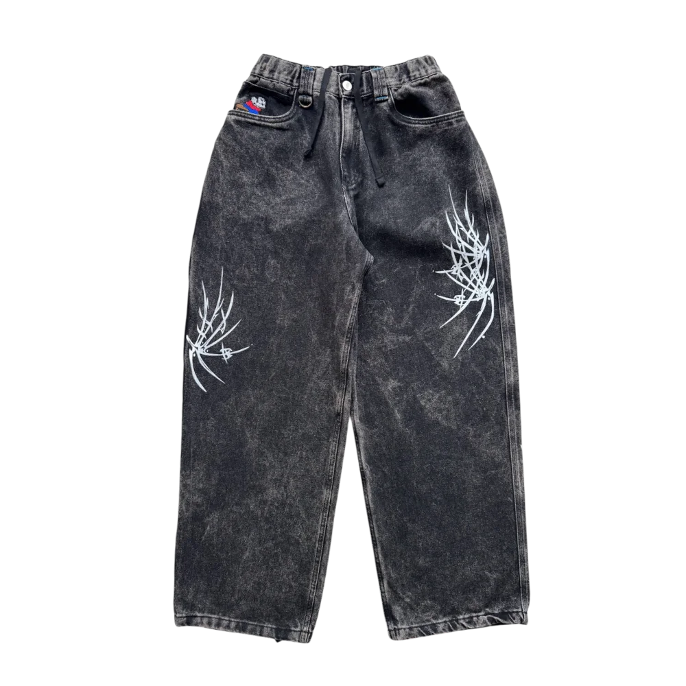 [62] PANTALON COSTAL DE ANZUELOS BIGGIE BIG TRIBAL GRÍS STONE