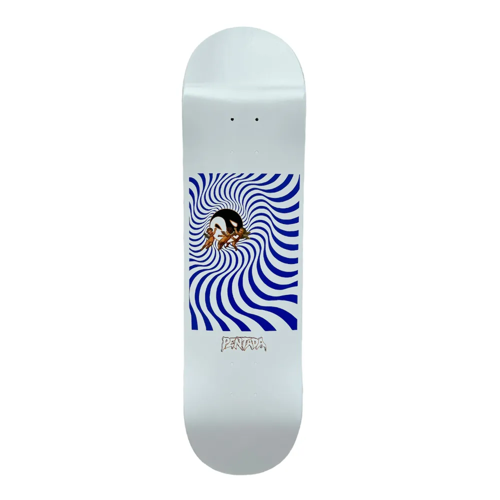 TABLA PENTADA ESPIRAL ANGELES BLANCA