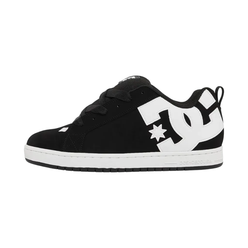 TENIS DC COURT GRAFFIK NEGRO/BLANCA