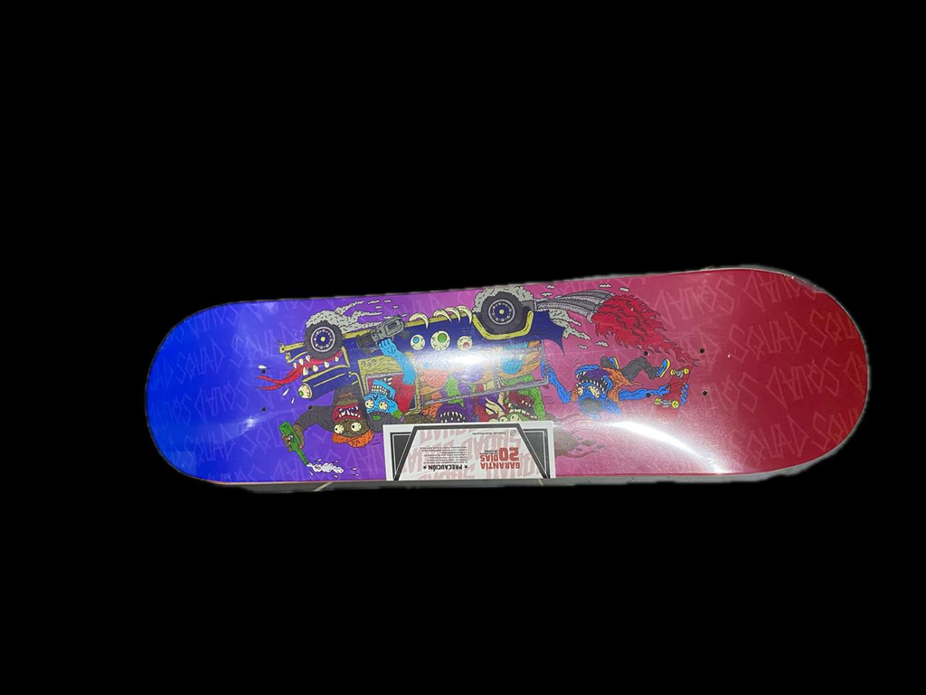 TABLA SQUAD CARRO MONTRUOS 