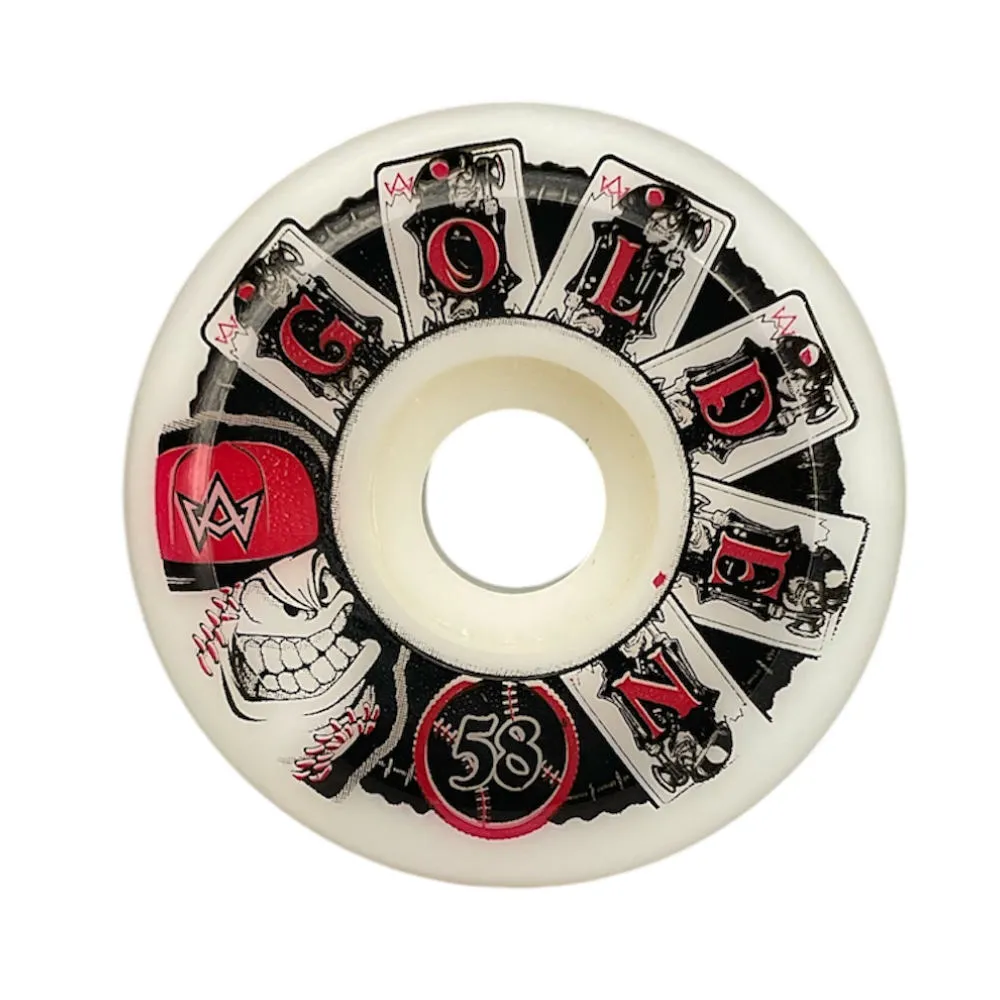 [115] RUEDAS GOLDEN JOCKER  BLANCA 58MM 