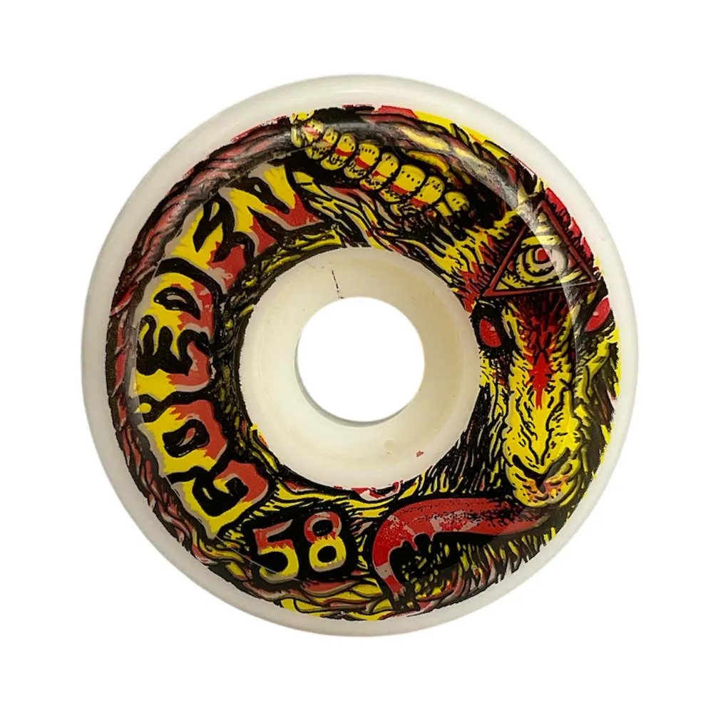 RUEDAS GOLDEN CABRA BLANCA 58MM