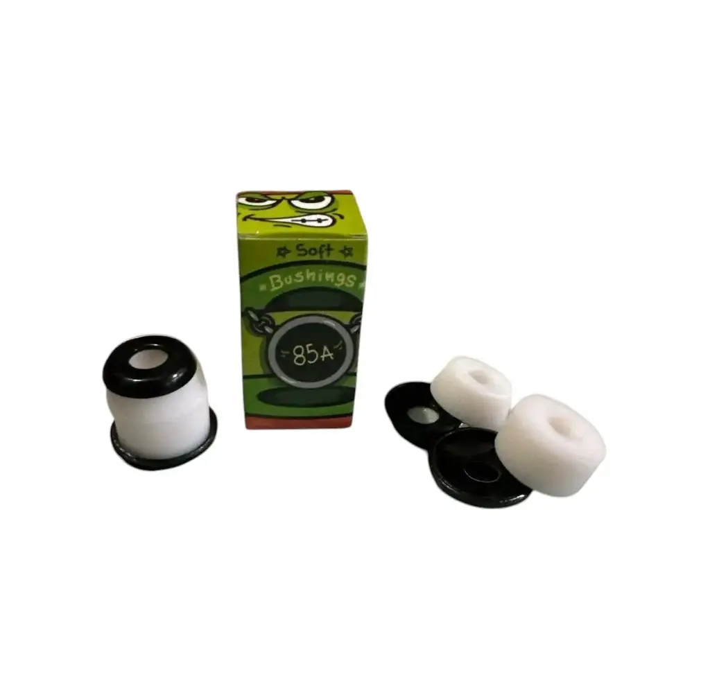 CAUCHOS BLANCO GOLDEN SET CON ARANDELAS 85DU