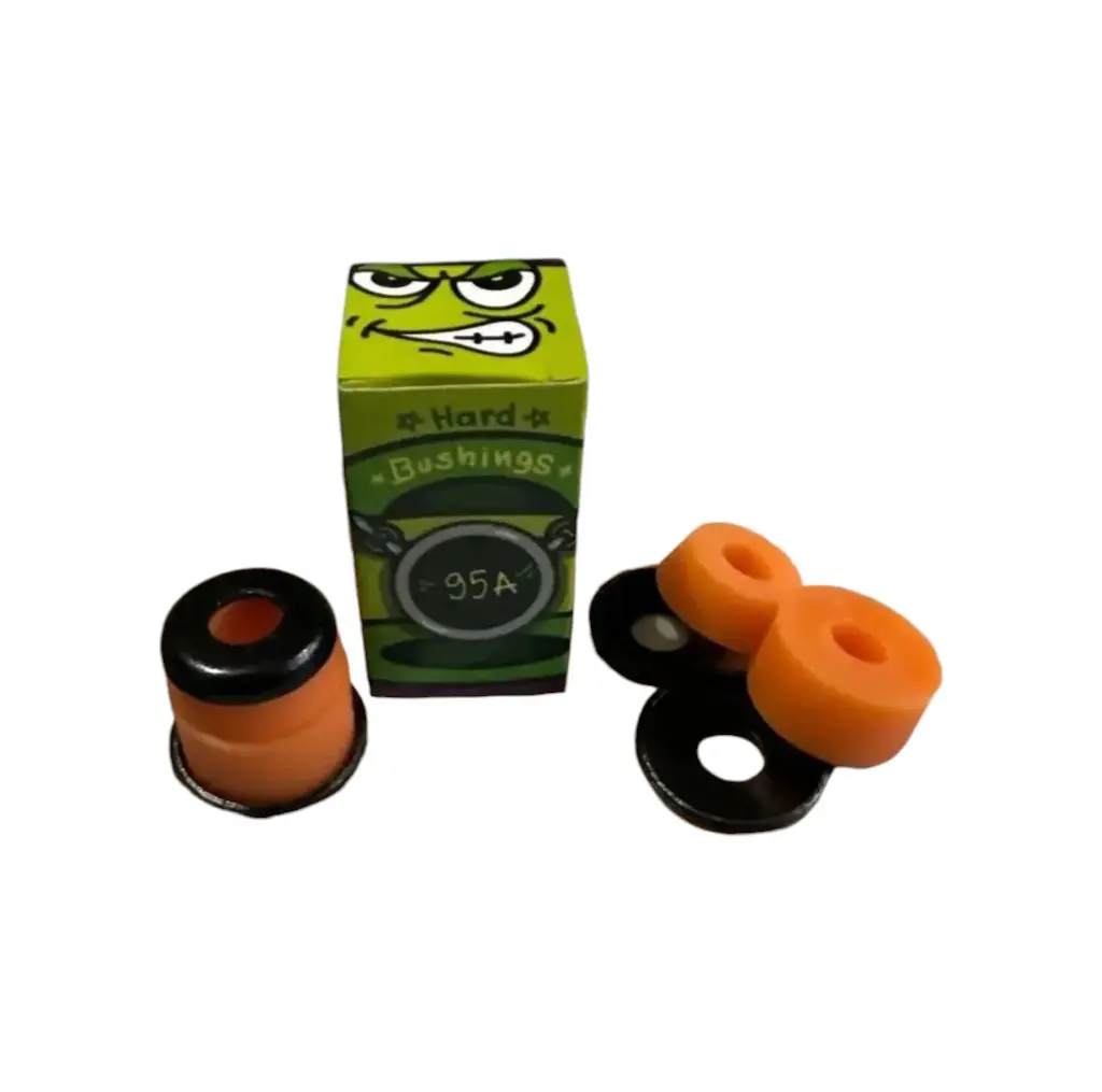 [28] CAUCHOS GOLDEN NARANJA SET CON ARANDELAS 95DU