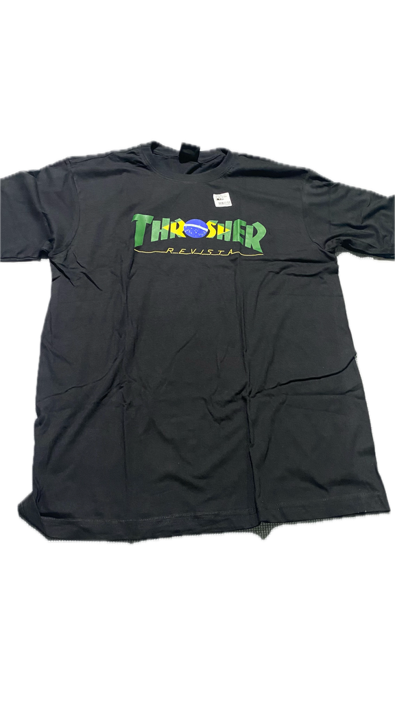 CAMISETA GOLDEN THRASHER BRASIL NEGRO