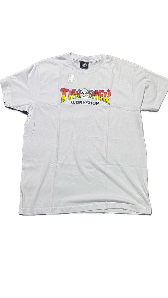 CAMISETA GOLDEN THRASHER ALIEN BLANCO